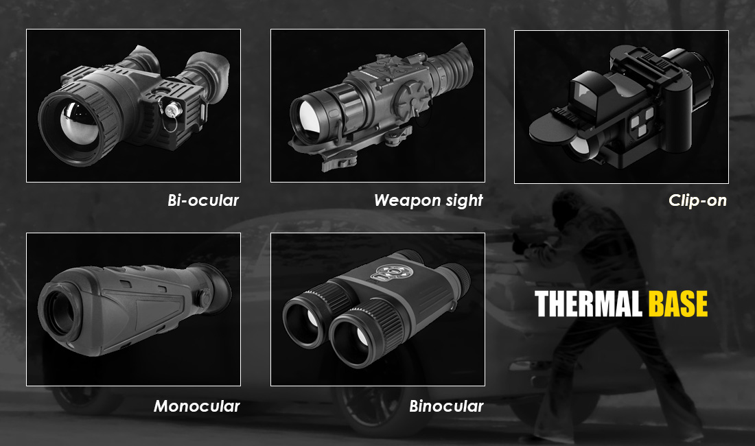 Types of thermal imaging cameras